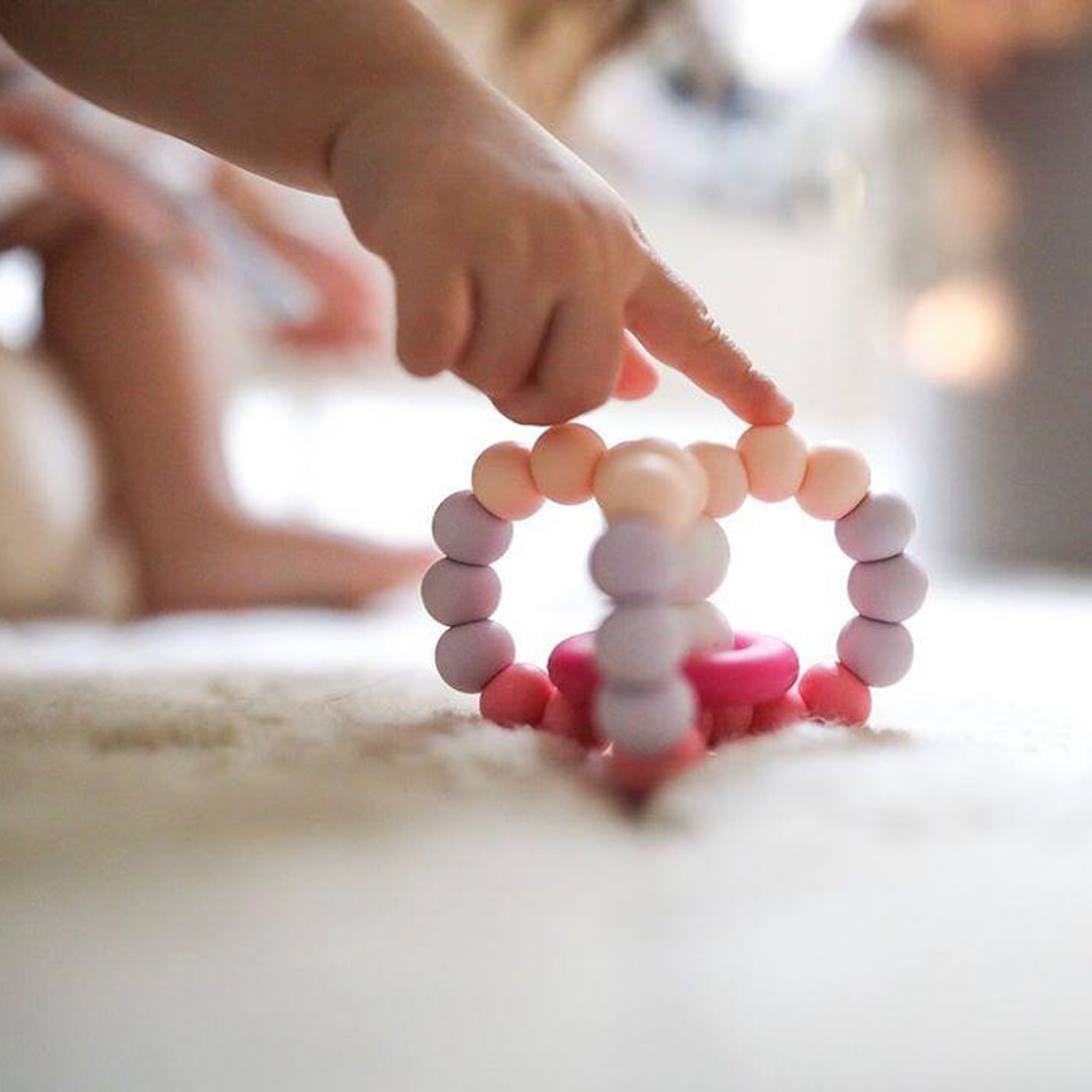 TRIPLET TEETHING TOY Ombre