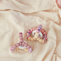 TRIPLET TEETHING TOY Roses